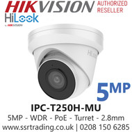 Hilook 5MP Turret IP Camera - IPC-T250H-MU(2.8mm)(C)