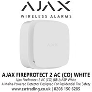 Ajax FireProtect 2 AC (CO) (8EU) ASP, FireProtect 2 AC Is A Mains-Powered Detector Designed For Residential Fire Safety - AJAX FireProtect 2 AC (CO) WHITE