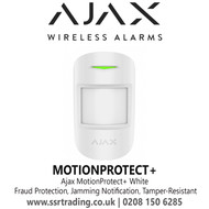 Ajax Motion Protect+ White, Fraud Protection, Jamming Notification, Tamper-Resistant