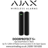 AJAX Wireless Reed-Switch Opening Detector, Superior Edition - AJAX DOORPROTECT S+ / BLACK