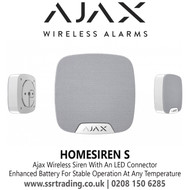 Ajax Wireless Siren With External LED Connector - HOMESIREN S