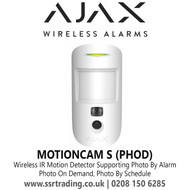 Ajax Wireless IR Motion Detector Supporting Photo By Alarm, Photo On Demand, Photo By Schedule, Photo By Scenario Features, Superior Edition - MotionCam S (PHOD)
