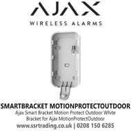 Ajax Bracket For MotionProtectOutdoor White, SmartBracket Easily Quick Set Up - SmartBracket MotionProtectOutdoor