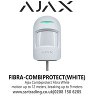 AJAX Wired Indoor Motion & Glass Break Detector  (FIBRA COMBIPROTECT(WHITE))
