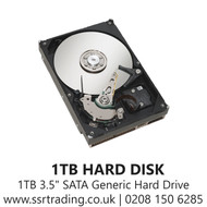 1TB 3.5" SATA Generic CCTV Hard Drive