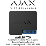 Radio Channel Controller Allows to Control Domestic Appliances Remotely - WallSwitch Black