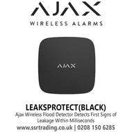 Ajax Wireless Flood Detector Detects First Signs of Leakage Within Milliseconds - LeaksProtect(Black)