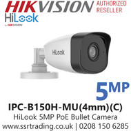 Hilook 5MP Bullet IP Camera - IPC-B150H-MU(4mm)(C)