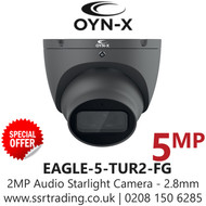 OYN-X 5MP Audio Starlight Turret Camera - EAGLE-5-TUR2-FG (2.8mm)