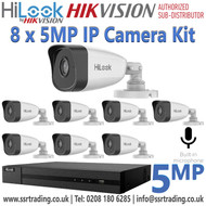 Hikvision NVR setup - Hikvision surveillance kit - 8 Channel NVR Kit - H.265 NVR Kit - 4 Channel NVR Kit - 8 Camera NVR Recorder Kit - Complete NVR System - 8Ch NVR with 8 IP Camera Kit - Home Security NVR Kit - HiLook CCTV NVR Kit