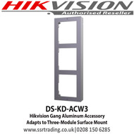 Hikvision DS-KD-ACW3 3 Way Wall Mounting Bracket For Modular  Door Station