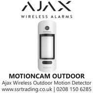 Ajax Wireless outdoor motion detector with a photo camera to verify alarms - MOTIONCAM OUTDOOR (WHITE)