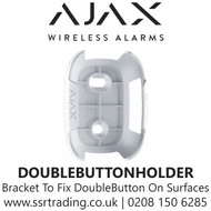 Ajax Bracket to fix DoubleButton on surfaces - DoubleButtonHolder (White)