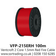 Ventcroft 2 Core 1.5mm 100m Red Fire Cable (VFP-215ERH 100m)