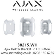 Ajax Holder Bracket to Fix Button or Double Button on Surfaces - (38215.WH)