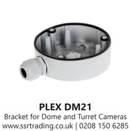 Bracket For Dome and Turret Cameras (PLEX-DM21) Back Box - White