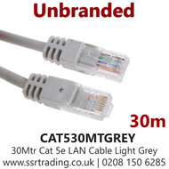CABLAN CAT5E 30m CAT5 Light Grey Aluminum Magnesium Wire 20m
