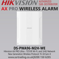 Hikvision DS-PWA96-M2H-WE AX PRO Ultra TCP/IP, Wi-Fi, and 3/4G Network 