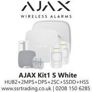 90763.238.WH1 AJAX Kit1 S White - HUB2+2MPS+DPS+2SC+SSDD+HSS