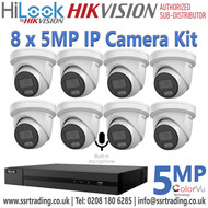 5MP NVR Kit - 8Ch 5MP NVR Kit - Network Video Recorder Kit - 8Ch NVR Kit - IP Camera Surveillance System Kit - 5MP IP Camera Kit - HiLook Latest 8 Channel NVR Kit - Latest Hybrid 8Ch NVR Kit - 8Ch Hilook NVR System Kit - HiLook 8Ch 5MP NVR Kit 