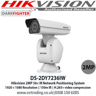 Hikvision DS-2DY7236IW 2MP 36× IR Network Positioning System, Support up to 150 m IR distance, Up to 1920 × 1080 resolution, 120 dB WDR, 3D DNR, HLC, BLC