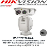 Hikvision DS-2DY9236I8X-A 2MP 36× optical zoom, 16×digital oom Laser Network Positioning System, 1/1.9" progressive scan CMOS, Support up to 800 m laser distance, H.265+/H.265 video compression
