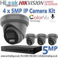 Latest 4Ch Hybrid NVR System Kit - Network CCTV Camera Kit - 4Ch Hilook NVR System Kit - HiLook 4Ch 5MP NVR Kit - NVR Kit - 5MP NVR Kit - HiLook hybrid Latest 4Ch 5MP NVR Kit - HiLook NVR Kit - HiLook NVR System - Latest 5MP Camera NVR System Kit