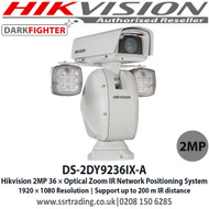 Hikvision DS-2DY9236IX-A 2MP 36× IR Network Positioning System, 1/1.9" progressive scan CMOS, Up to 1920 × 1080 resolution, 36× optical zoom, 16×digital zoom, Support up to 200 m IR distance