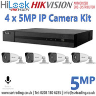 HiLook 4Channel NVR System Kit - High-Performance DVR System Kit with 4/8/16 Channel Options - Latest 4Ch Hybrid NVR System Kit - Hilook 4Ch ONVIF Compatible NVR Security System - IP NVR Kit - HiLook Latest Hybrid 4Ch 5MP NVR Kit