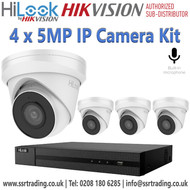 HiLook NVR System - Latest 5MP Camera NVR System Kit - Latest 4Ch Hybrid NVR System Kit - 4CH NVR Kit - Hilook 4 Channel NVR System Kit - HiLook 5MP 4-Ch NVR Kit - NVR Kit - 5MP NVR Kit - HiLook hybrid Latest 4Ch 5MP NVR Kit - HiLook NVR Kit