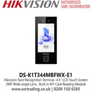 Hikvision DS-K1T344MBFWX-E1 Face Recognition Terminal – Value Series, Mask Detection, IP65 Rated