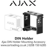 Ajax DIN Holder Mounting Accessory for Control Panels - 51170.132.BL