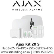 Ajax Kit 20 S (White) Smart Wireless Security System