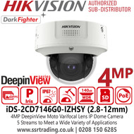 Hikvision iDS-2CD7146G0-IZHSY (2.8-12mm) – 4MP Smart CCTV Camera with DarkFighter Technology