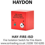 Haydon Fire Isolation Switch for Fire Alarm - HAY-FIRE-ISO