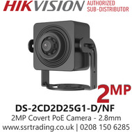 Hikvision 2MP Covert Network Camera - DS-2CD2D25G1-D/NF (2.8mm)