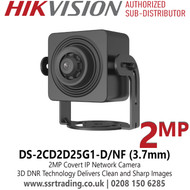 2MP Covert IP Network Camera, Hikvision Covert PoE Camera - DS-2CD2D25G1-D/NF (3.7mm)