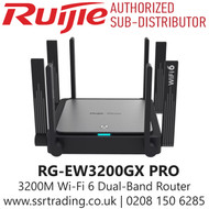 Ruijie 3200M Wi-Fi 6 Dual-Band Gigabit Router RG-EW3200GX PRO  