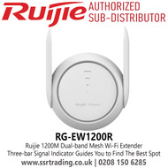 Ruijie 1200M Dual-band Mesh Wi-Fi Extender - RG-EW1200R 