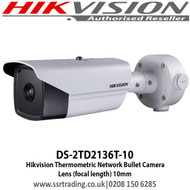 Hikvision - Thermometric Network Bullet Camera - DS-2TD2136T-10