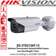Hikvision Thermometric Network Bullet Camera - DS-2TD2136T-15