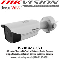 Hikvision - Thermal & Optical Network Bullet Camera - DS-2TD2617-3/V1
