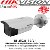 Hikvision DS-2TD2617-3/V1 Thermal & Optical Network Bullet Camera