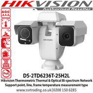 Hikvision DS-2TD6236T-25H2L Thermometric Thermal & Optical Bi-spectrum Network Camera 