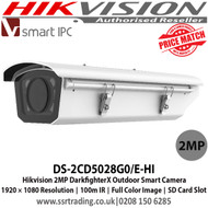 Hikvision DS-2CD5028G0/E-HI 2MP DarkfighterX 2 MP Outdoor Smart Camera with 5 to 50 mm Lens, Up to 100 m IR range, Full-Color Image Output, 1 RS485, 2 Alarm Inputs/Outputs, 1 Audio Input/Output