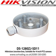 Hikvision - DS-1280ZJ-SD11 Junction box Suitable for 4-inch PTZ camera