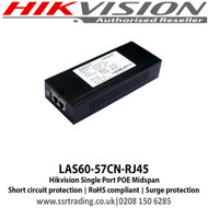 HIkvision LAS60-57CN-RJ45  Single Port POE Midspan
