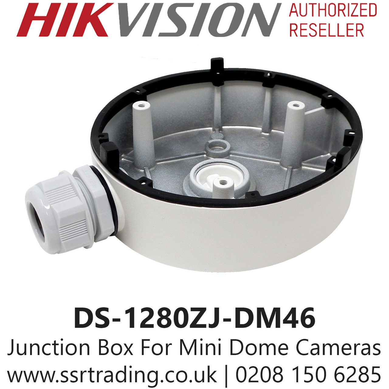 Hikvision HIK Vision DS-1280ZJ-DM46 Junction Box Mount for Camera 
