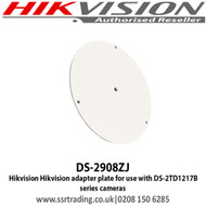 Hikvision DS-2908ZJ adapter plate for use with DS-2TD1217B series cameras