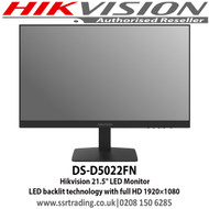 HIKVISION DS-D5022FN 21.5" LED Bezel Monitor, LED backlit technology with full HD 1920×1080, High reliable components for 7×24 working